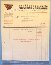 ● COARRAZE 1931 MINVIELLE CABANNE meubles d'art facture Gaballe Cazabon Cazères