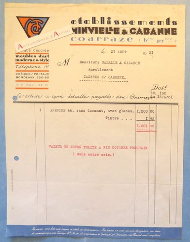 Coarraze 1931 minvielle - 1931,