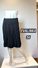 Evalinka Taille 36  Superbe jupe doublée noire