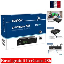 EDISION PROTON S2 - Récepteur Satellite DVB-S2 Full HD avec WiFi et Télécommande
