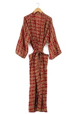 Robe De Chambre En Soie Sari