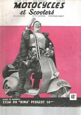 MOTOCYCLES & SCOOTERS N°101 SCOTER ZUNDAPP "BELLA" / BIMA PEUGEOT /BMW DE COURSE
