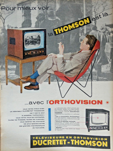 Publicité presse 1957 - de,