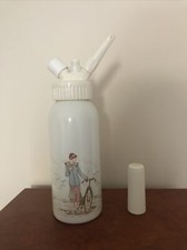 Très beau siphon chantilly Pernova 0,5cl décoré Recto Verso
