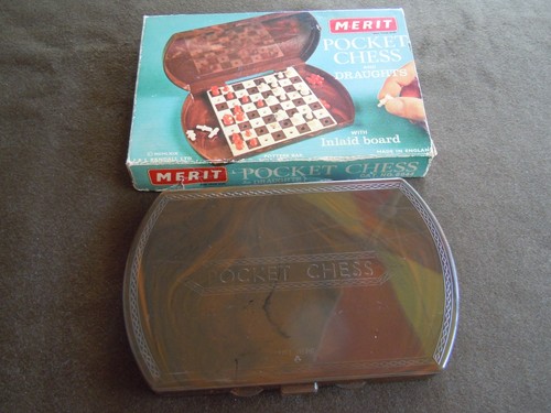 Merit pocket chess - pocket, rare