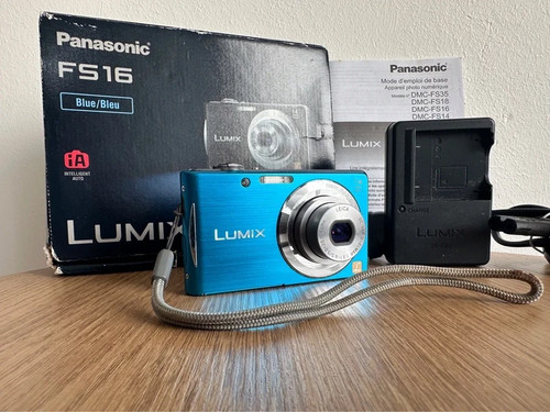 Panasonic lumix dmc - dmc-fs16, bleu