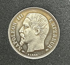 1 Franc Napoléon III 1859, Paris, SUP+