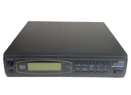 Korg x5dr midi sound - korg,