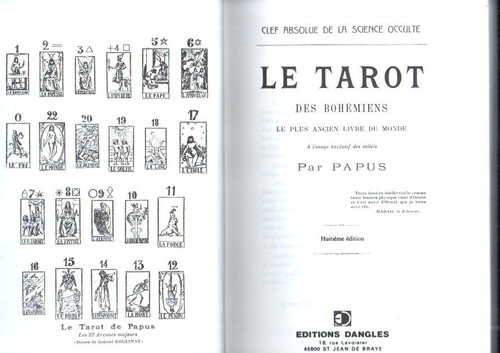 Livr tarot des bohémiens - tarot,
