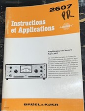 Bruel & Kjaer INSTRUCTION