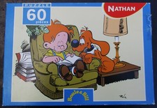 Rare Jeu de Puzzle Boule et Bill - Roba - 60 pièces complet - Nathan vintage