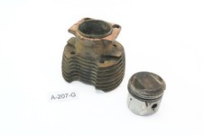 BSA B31 B33 ZM33 - cylindre + piston endommagés 65-1707 A207G