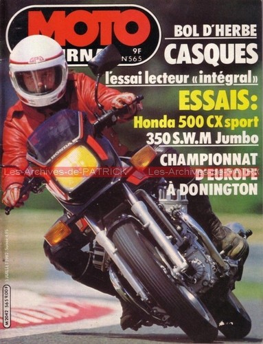 Moto journal 565 honda 500 - 565,