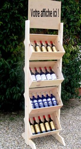Rangement vin bouteilles - vin,