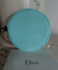 DIOR TROUSSE MAQUILLAGE VERT TURQUOISE  NEUVE ( Boîte jaunie voir photo))