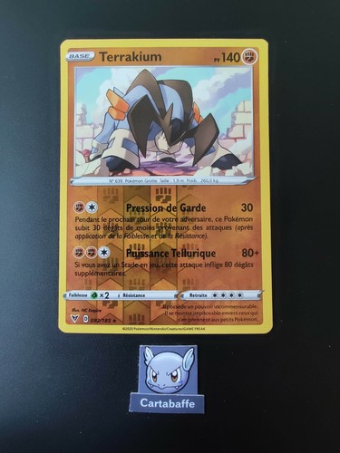 Carte pokémon terrakium - pokémon,