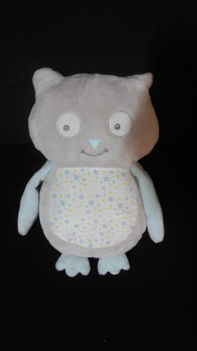 Doudou peluche chouette hibou - doudou,
