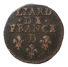 (M#00315) - Louis XIV - Liard de France - 1693 D, Lyon