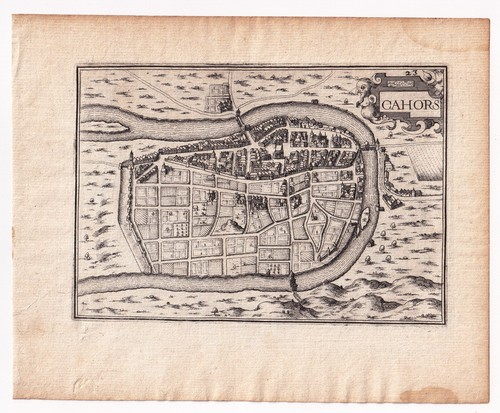 Gravure xviie cahors - xviie, lot