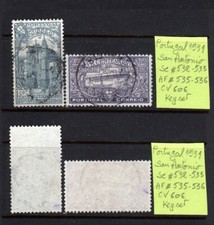 B292-PORTUGAL 1931 San Antonio Key Set stamps Sc#532-533 Good condition CV€60