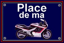 plaque " PLACE DE MA KAWASAKI