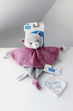 Doudou Plat/Mouchoir Chat