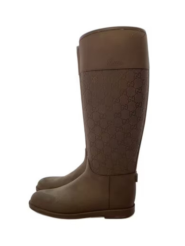 Gucci rain boots - gucci/rain, 36/brown