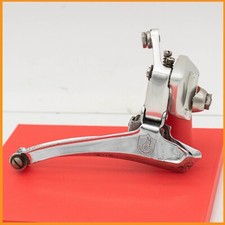 BRAZE DERAILLEUR AVANT CAMPAGNOLO CROCE D'AUNE C023 SUR VÉLO DE ROUTE VINTAGE...