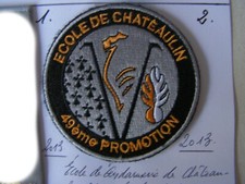 patch  gendarmerie  ecole de