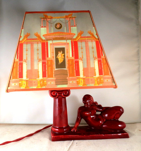 Lampe posée céramique - lampe,
