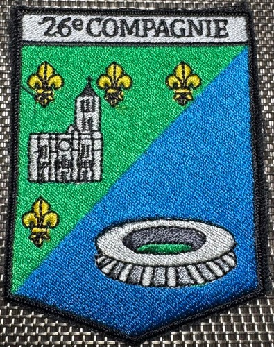 Ecusson patch 26eme compagnie - ecusson,