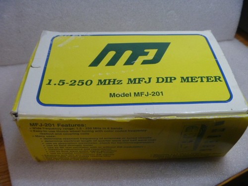 Mfj 201 dip - mfj, mhz