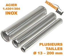 30cm tube durite acier inox - 30cm,