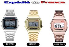 Montre Digitale Alarme Chrono Vintage Retro LCD Style Casio seventies