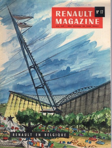Renault magazine 1958 - magazine, 17