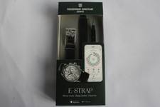 FREDERIQUE CONSTANT Bracelet connecté e-Strap cuir noir 22 mm montre (51821)