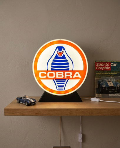 Enseigne cobra lumineuse - cobra,