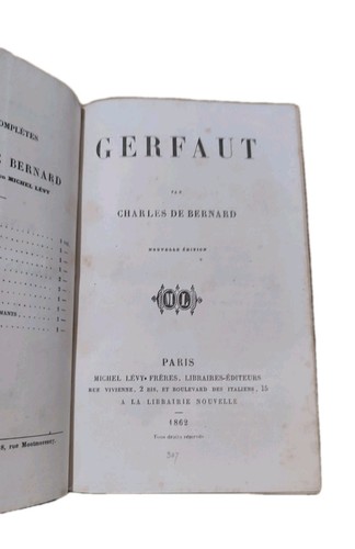 Livre ancien gerfaut charles - gerfaut,