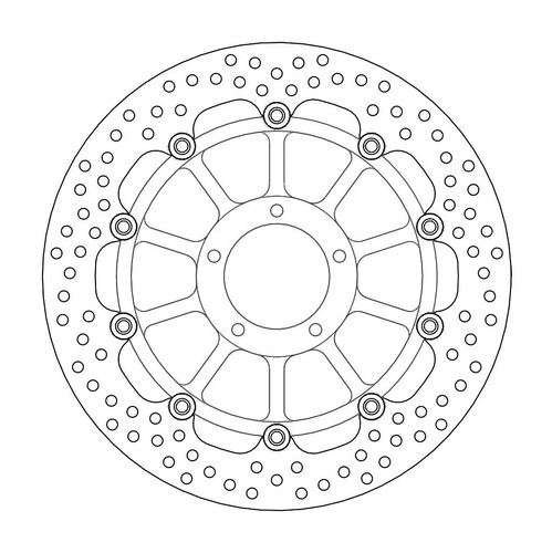 Disque frein flottant - disque, de