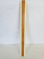 🎒RÈGLE EN BOIS Annee 1960
