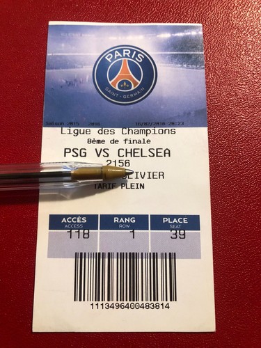 Rare ticket billet psg - ticket,