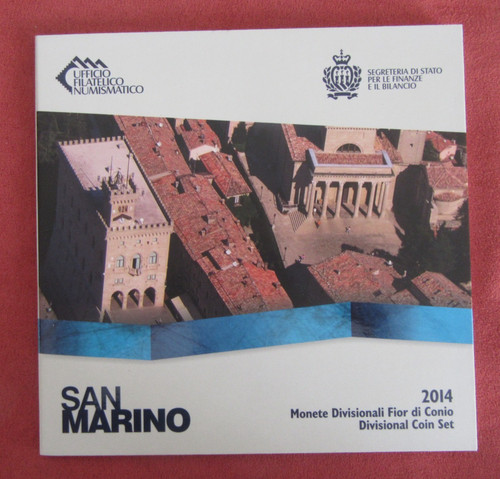 Coffret saint marin - bu, 2014