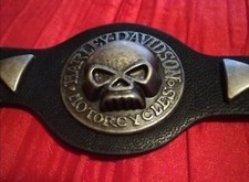 Bracelet harley davidson cuir - bracelet,