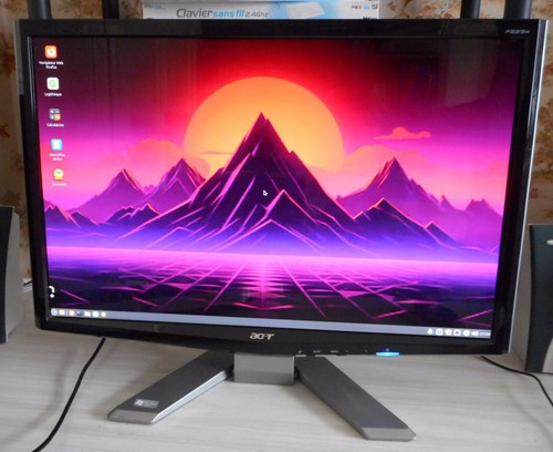 Moniteur ecran vga lcd - moniteur,