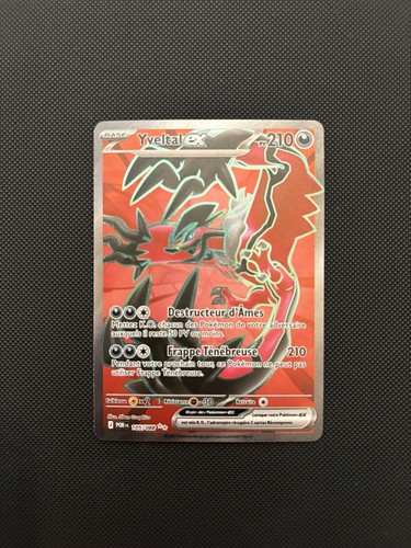 Carte pokemon yveltal - carte, ex