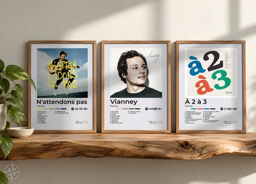 Vianney poster pochette album - vianney,