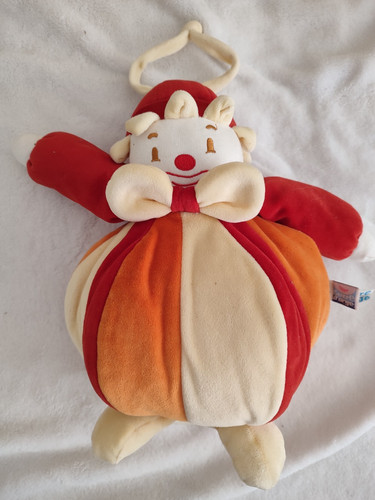 Doudou musical vintage - vintage, clown