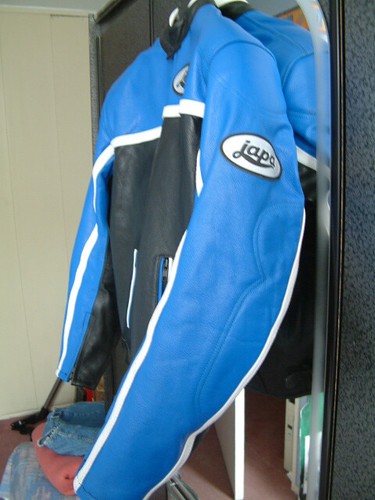 Blouson cuir japa moto scooter - blouson,