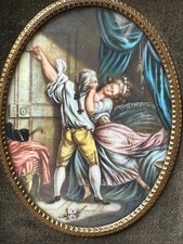 Ancien tableau miniature