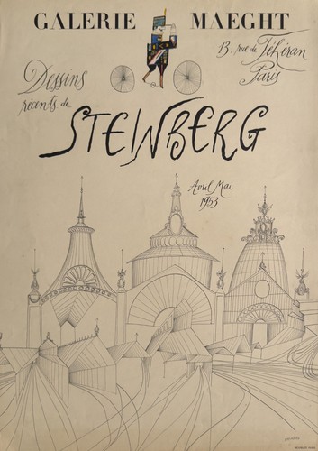 Saul steinberg poster - steinberg,